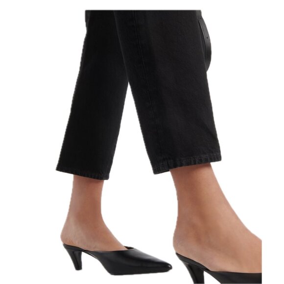 SOLD Toteme Twisted Seam Mid-Rise Straight Cropped Leg Jeans Wm Sz 25 NWT $380 - Picture 5 of 15